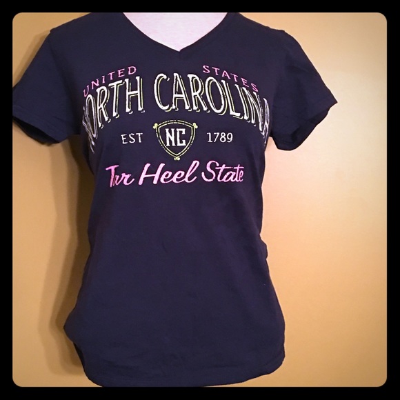 NORTH CAROLINA TAR HEEL STATE TEE- PRESHRUNK - Picture 5 of 6